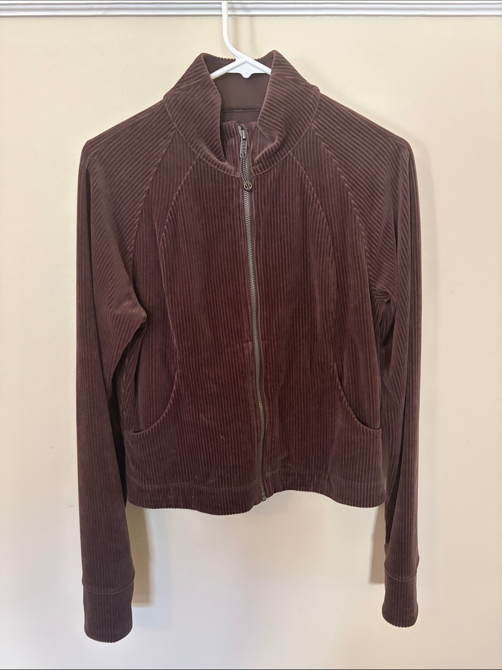Lululemon Velvet Cord Track Jkt